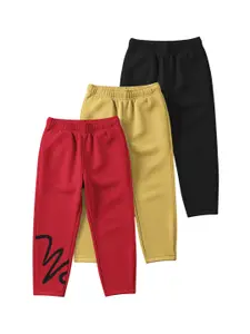HELLCAT Boys Pack Of 3 Mid-Rise Track Pants