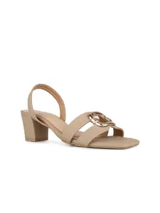 Inc 5 Women Block Heel Sandals with Western - Embellished