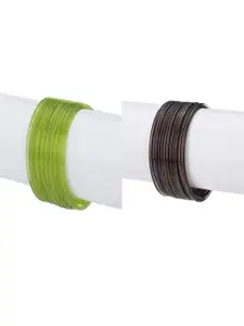 1ST TIME Green Alloy Bangle