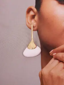 SALTY Contemporary Petal Drop Earrings