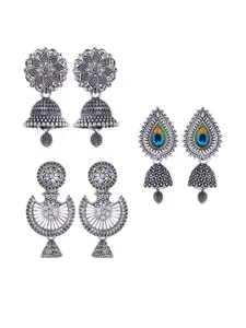 DIVASTRI Silver-Plated Alloy Earrings