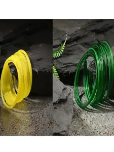 1ST TIME Yellow Alloy Bangle