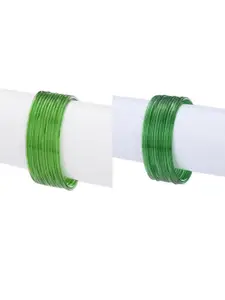 1ST TIME Green Glass Bangle