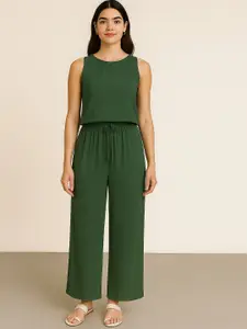 all about you Round Neck Top With Trousers Co-Ords
