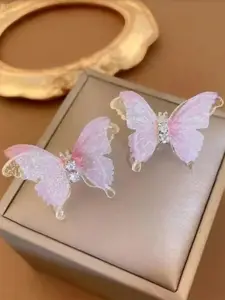 AVANT-GARDE PARIS Artificial Stones Studded Animal Shaped Studs