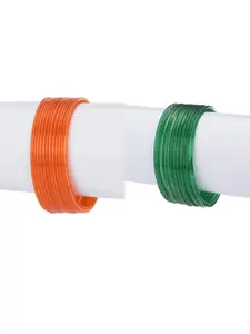 1ST TIME Orange Alloy Bangle