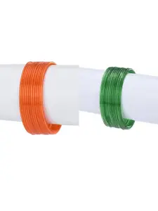 1ST TIME Orange Alloy Bangle