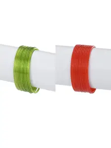 1ST TIME Green Alloy Bangle