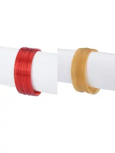 1ST TIME Red Alloy Bangle