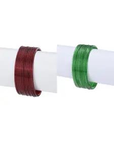 1ST TIME Women Glass Alloy Bangle