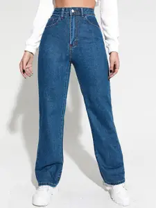 CORSICA Women Wide Leg High-Rise Stretchable Jeans