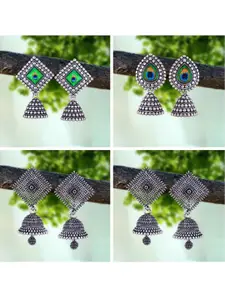 DIVASTRI Silver-Plated Alloy Earrings