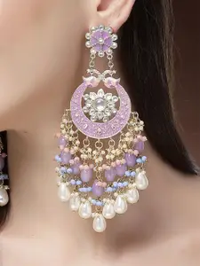 KARATCART Contemporary Drop Earrings