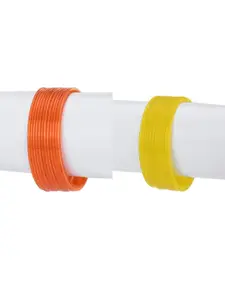 1ST TIME Orange Alloy Bangle