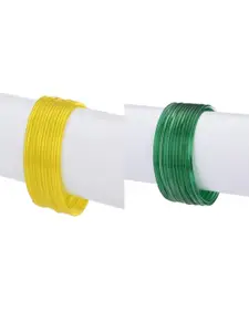 1ST TIME Yellow Alloy Bangle