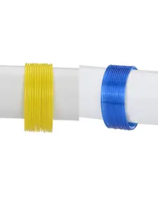 1ST TIME Yellow Alloy Bangle