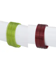 1ST TIME Green Alloy Bangle