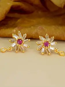 DIVASTRI Gold-Plated Brass Earrings