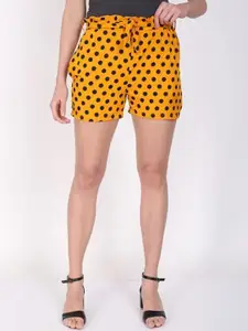 Moda Rapido Women Printed Loose Fit High-Rise Shorts