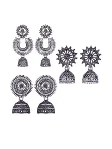 DIVASTRI Silver-Plated Alloy Earrings