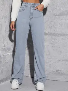 CORSICA Women Wide Leg High-Rise Stretchable Jeans