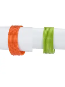 1ST TIME Orange Alloy Bangle