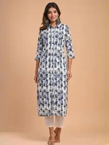 Faxmon Fashion Women Cotton Kurtas