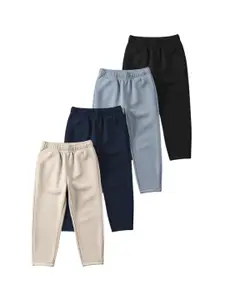 HELLCAT Boys Pack Of 4 Mid-Rise Track Pants