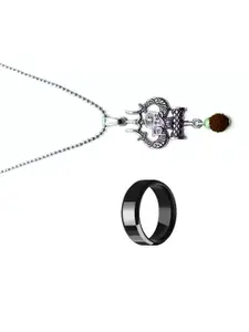 Dynamic Retail Global Men Set Of 2 Minimal Chain with Ring