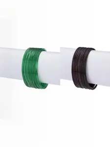 1ST TIME Green Alloy Bangle