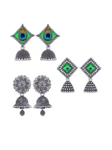 DIVASTRI Silver-Plated Alloy Earrings