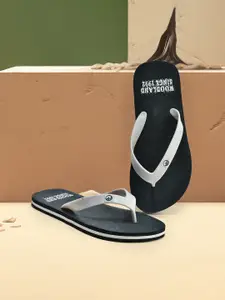 Woodland Men Printed EVA Room Slippers