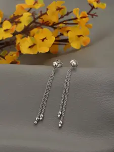 VANBELLE 925 Sterling Silver Rhodium Plated Drop Earring