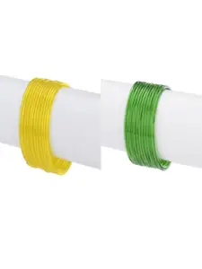 1ST TIME Yellow Alloy Bangle