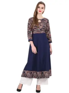 Faxmon Fashion Women Crepe Kurtas