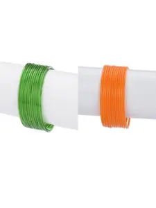 1ST TIME Green Alloy Bangle