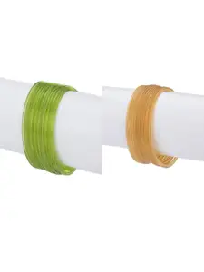 1ST TIME Green Alloy Bangle