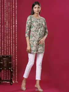 Faxmon Fashion Women Cotton Kurtas