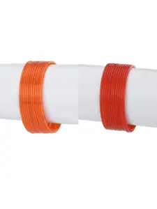 1ST TIME Orange Alloy Bangle