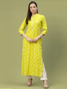 Faxmon Fashion Women Viscose Rayon Kurtas