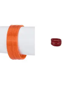 1ST TIME Orange Alloy Bangle