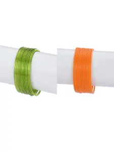 1ST TIME Green Alloy Bangle