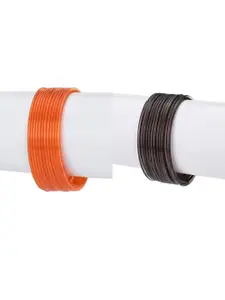 1ST TIME Orange Alloy Bangle