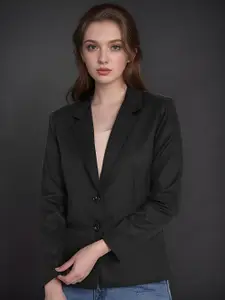 Rocksy Long Sleeve Single Breasted Formal Blazer