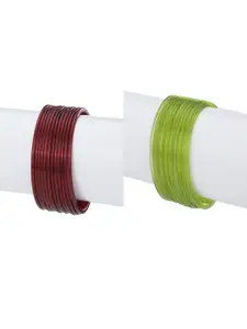 1ST TIME Red Alloy Bangle