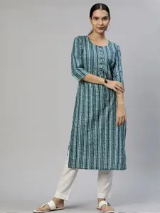 Faxmon Fashion Women Cotton Kurtas