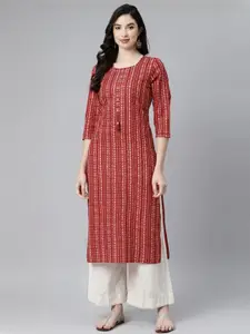 Faxmon Fashion Women Cotton Kurtas
