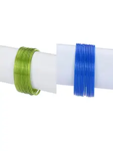 1ST TIME Green Alloy Bangle