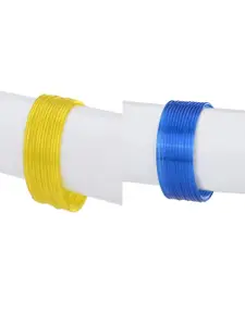 1ST TIME Yellow Alloy Bangle