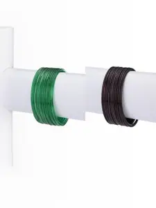 1ST TIME Green Alloy Bangle